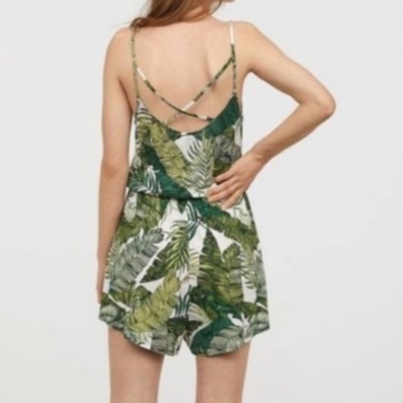 H&M Divided Palm Leave Romper - Picture 7 of 7